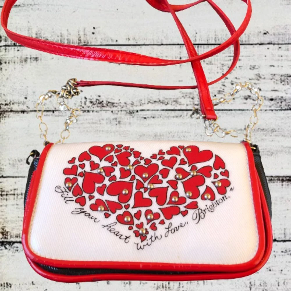 Brighton Handbag for Little Girls Heart Crossbody Flaw